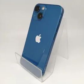 【中古】Apple docomo 【SIMフリー】 iPhone 13 mini 256GB ブルー MLJN3J/A【OSU301】保証期間１ヶ月【ランクC】