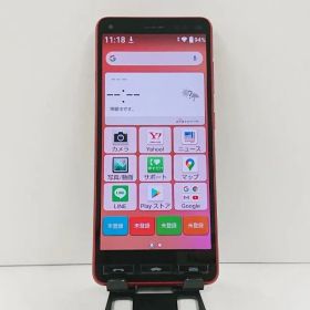かんたんスマホ2 A001KC Y!mobile レッド 送料無料 本体 c23170