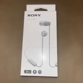 SONY ワイヤレスイヤホン WI-C100 ホワイト