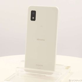 (中古)SHARP AQUOS wish2 64GB ホワイト SH-51C docomo SIMフリー(196-ud)