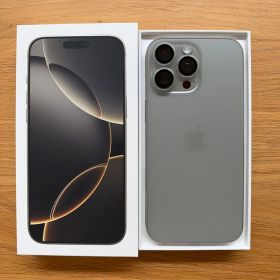 iPhone16 promax 256G ナチュラルチタニウム