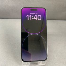 美品 Appleストア版 SIMフリー iPhone14 Pro Max 256GB ディープパープル色