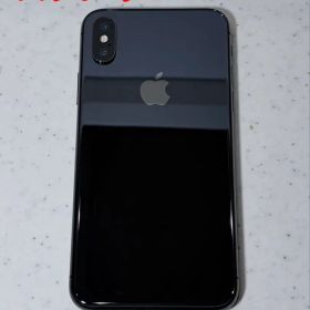 【美品】Apple iPhone X 本体 スペースグレイ 256GB