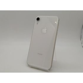 【中古】Apple docomo 【SIMロック解除済み】 iPhone XR 64GB ホワイト MT032J/A【仙台イービーンズ】保証期間1ヶ月【ランクC】