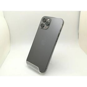 【中古】Apple au 【SIMロック解除済み】 iPhone 12 Pro Max 128GB グラファイト MGCU3J/A【三宮駅前】保証期間1ヶ月【ランクB】