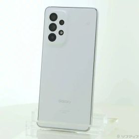 【中古】GALAXY(ギャラクシー) Galaxy A53 5G 128GB オーサムホワイト SCG15 au SIMフリー 【305-ud】