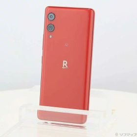 【中古】楽天モバイル Rakuten Hand 5G 128GB クリムゾンレッド P780 楽天 SIMフリー 【269-ud】