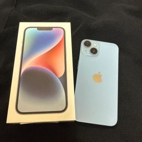 【美品】iPhone 14 128GB ブルー本体＋箱付き