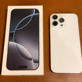 iPhone 16proMax 256GB ホワイトチタニウム
