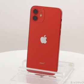 〔中古〕Apple(アップル) iPhone12 64GB プロダクトレッド MGHQ3J／A SIMフリー〔262-ud〕