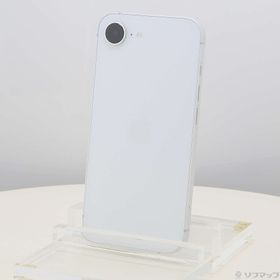 (中古)Apple iPhone16e 128GB ホワイト MD1R4J/A SIMフリー(305-ud)