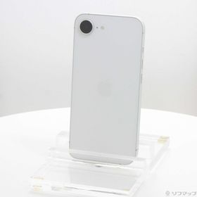 (中古)Apple iPhone16e 128GB ホワイト MD1R4J/A SIMフリー(297-ud)