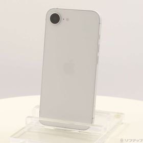 (中古)Apple iPhone16e 128GB ホワイト MD1R4J/A SIMフリー(198-ud)
