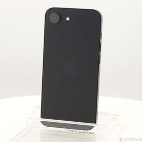 (中古)Apple iPhone16e 128GB ブラック MD1Q4J/A SIMフリー(377-ud)