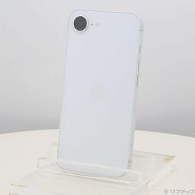 (中古)Apple iPhone16e 128GB ホワイト MD1R4J/A SIMフリー(348-ud)