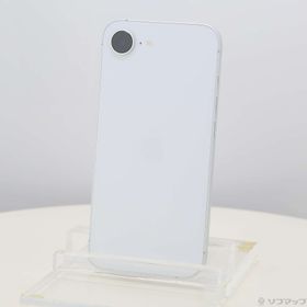 (中古)Apple iPhone16e 128GB ホワイト MD1R4J/A SIMフリー(198-ud)