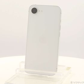 (中古)Apple iPhone16e 128GB ホワイト MD1R4J/A SIMフリー(198-ud)