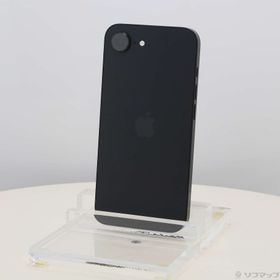 (中古)Apple iPhone16e 128GB ブラック MD1Q4J/A SIMフリー(198-ud)