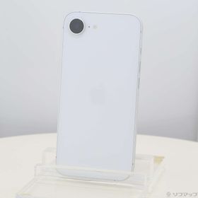 (中古)Apple iPhone16e 128GB ホワイト MD1R4J/A SIMフリー(198-ud)