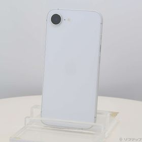 (中古)Apple iPhone16e 128GB ホワイト MD1R4J/A SIMフリー(258-ud)