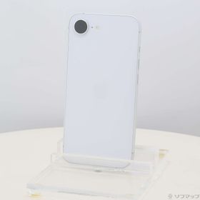 (中古)Apple iPhone16e 128GB ホワイト MD1R4J/A SIMフリー(198-ud)