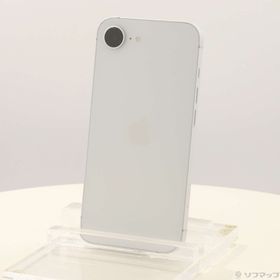 (中古)Apple iPhone16e 128GB ホワイト FD1R4J/A SIMフリー(348-ud)