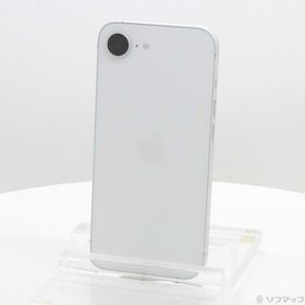 (中古)Apple iPhone16e 128GB ホワイト MD1R4J/A SIMフリー(262-ud)
