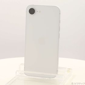 (中古)Apple iPhone16e 128GB ホワイト MD1R4J/A SIMフリー(276-ud)