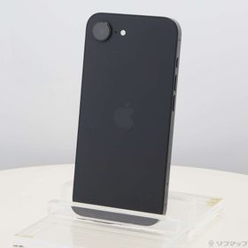 (中古)Apple iPhone16e 128GB ブラック MD1Q4J/A SIMフリー(368-ud)