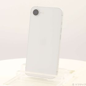 (中古)Apple iPhone16e 128GB ホワイト MD1R4J/A SIMフリー(377-ud)