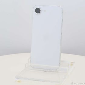 (中古)Apple iPhone16e 128GB ホワイト MD1R4J/A SIMフリー(269-ud)