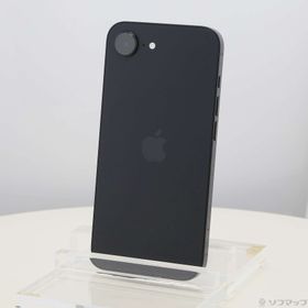 (中古)Apple iPhone16e 128GB ブラック MD1Q4J/A SIMフリー(349-ud)