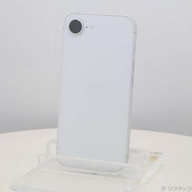 (中古)Apple iPhone16e 128GB ホワイト MD1R4J/A SIMフリー(276-ud)