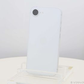 (中古)Apple iPhone16e 128GB ホワイト FD1R4J/A SIMフリー(269-ud)