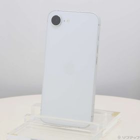 (中古)Apple iPhone16e 128GB ホワイト MD1R4J/A SIMフリー(198-ud)