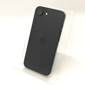 【中古】Apple 国内版 【SIMフリー】 iPhone 16e 128GB ブラック MD1Q4J/A【秋葉4号】保証期間１ヶ月【ランクA】