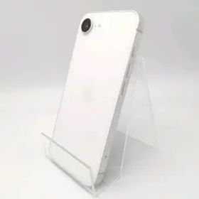 【中古】Apple 国内版 【SIMフリー】 iPhone 16e 128GB ホワイト MD1R4J/A【ECセンター】保証期間１ヶ月【ランクA】