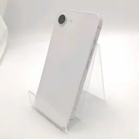 【中古】Apple ymobile 【SIMフリー】 iPhone 16e 128GB ホワイト MD1R4J/A【ECセンター】保証期間１ヶ月【ランクA】