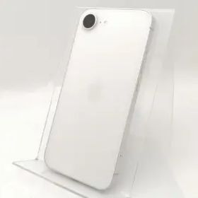 【中古】Apple 国内版 【SIMフリー】 iPhone 16e 128GB ホワイト MD1R4J/A【津田沼】保証期間１ヶ月【ランクA】