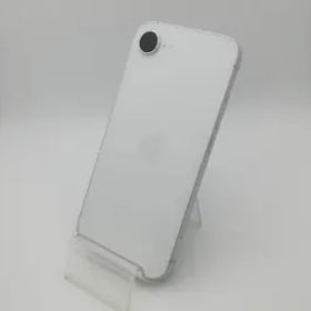 【中古】Apple 国内版 【SIMフリー】 iPhone 16e 128GB ホワイト MD1R4J/A【新橋烏森通り】保証期間１ヶ月【ランクA】