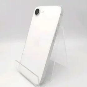【中古】Apple 国内版 【SIMフリー】 iPhone 16e 128GB ホワイト MD1R4J/A【ECセンター】保証期間１ヶ月【ランクA】