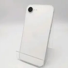 【中古】Apple ymobile 【SIMフリー】 iPhone 16e 128GB ホワイト MD1R4J/A【ECセンター】保証期間１ヶ月【ランクA】