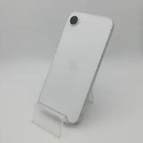 【中古】Apple 国内版 【SIMフリー】 iPhone 16e 128GB ホワイト MD1R4J/A【新橋烏森通り】保証期間１ヶ月【ランクA】