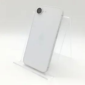 【中古】Apple 国内版 【SIMフリー】 iPhone 16e 128GB ホワイト MD1R4J/A【日本橋3】保証期間１ヶ月【ランクB】