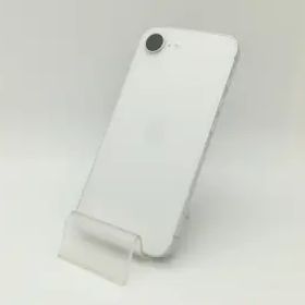 【中古】Apple SoftBank 【SIMフリー】 iPhone 16e 128GB ホワイト MD1R4J/A【静岡】保証期間１ヶ月【ランクB】