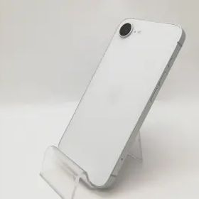 【中古】Apple 国内版 【SIMフリー】 iPhone 16e 128GB ホワイト MD1R4J/A【府中ル・シーニュ】保証期間１ヶ月【ランクA】