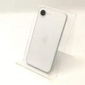 【中古】Apple 国内版 【SIMフリー】 iPhone 16e 128GB ホワイト MD1R4J/A【仙台イービーンズ】保証期間１ヶ月【ランクA】