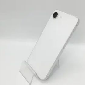 【中古】Apple 国内版 【SIMフリー】 iPhone 16e 128GB ホワイト MD1R4J/A【京都】保証期間１ヶ月【ランクB】