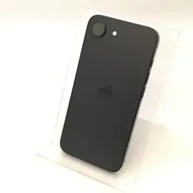 【中古】Apple 国内版 【SIMフリー】 iPhone 16e 128GB ブラック MD1Q4J/A【秋葉4号】保証期間１ヶ月【ランクA】