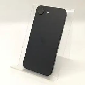 【中古】Apple 国内版 【SIMフリー】 iPhone 16e 128GB ブラック MD1Q4J/A【秋葉4号】保証期間１ヶ月【ランクA】